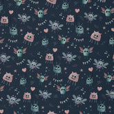 Baumwolljersey Monsta by mrs. Mint Design